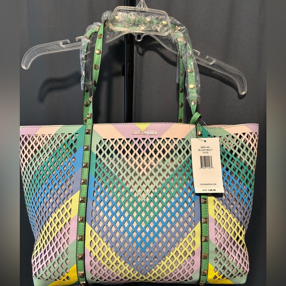 Steve Madden Blush Multi Tote